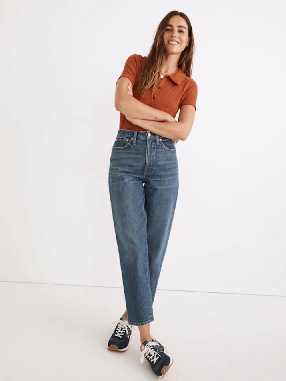 Madewell Balloon Jeans in Corson Wash | Size 28P | NWOT